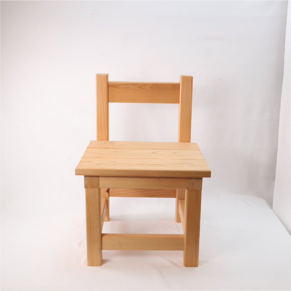 スツール チェア ナチュラル 1脚 背もたれ付き 北欧 ナチュラルウッドのラウンドスツール オーク